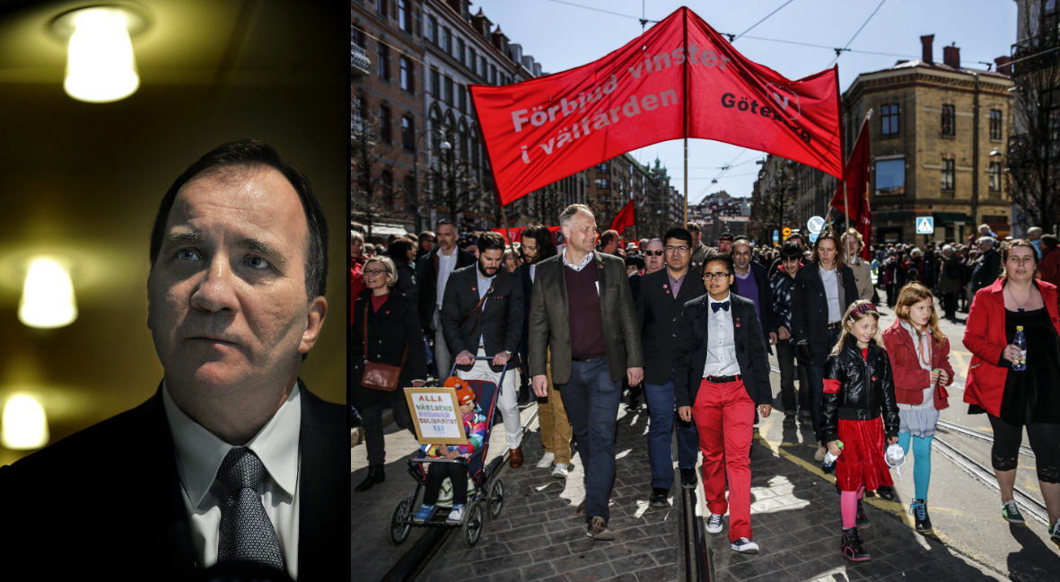 vänsterpartiet, Alliansen, Socialdemokraterna, Opinionsundersökning, Välfärden, Vinster, Yougov